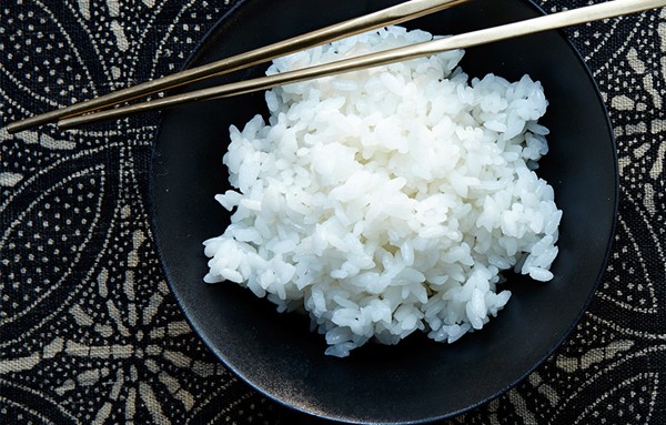 Chopstick-ready rice