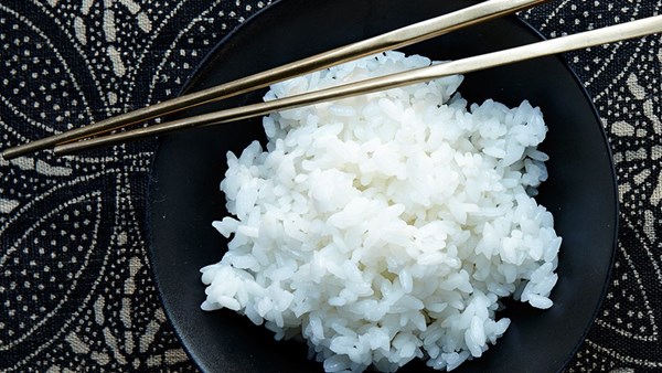 Chopstick-ready rice