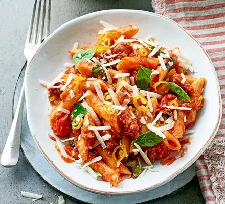 Chorizo & chilli pasta