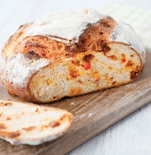 Chorizo & chilli potato bread
