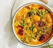 Chorizo & potato frittata