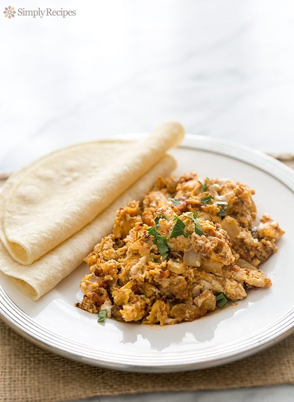 Chorizo and eggs