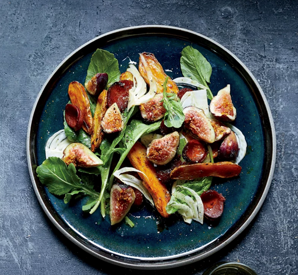 Chorizo-and-fig salad