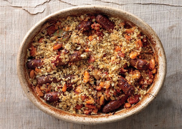 Chorizo and gigante bean cassoulet