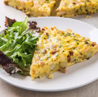 Chorizo and potato frittata