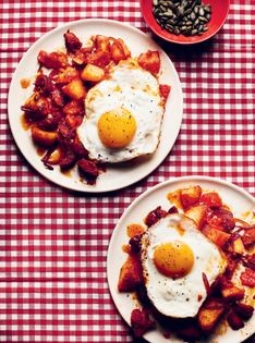 Chorizo and potato hash