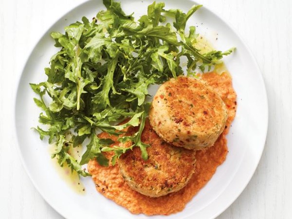 Chorizo bean patties