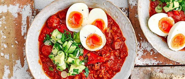 Chorizo brunch eggs