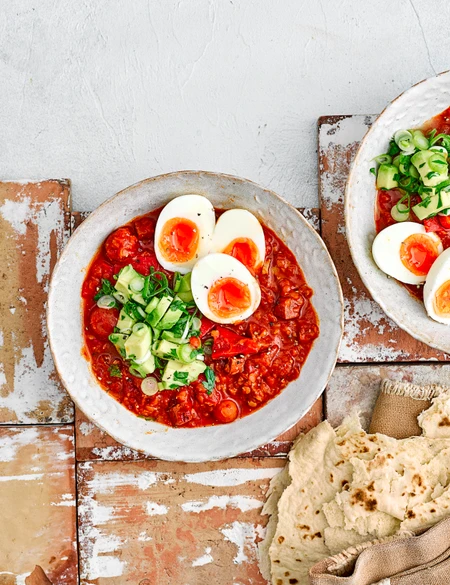 Chorizo brunch eggs