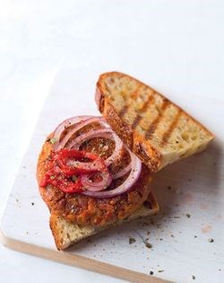 Chorizo burger