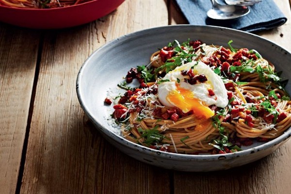 Chorizo carbonara