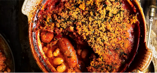 Chorizo cassoulet
