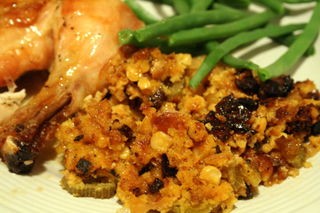 Chorizo cornbread stuffing