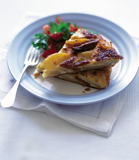 Chorizo frittata