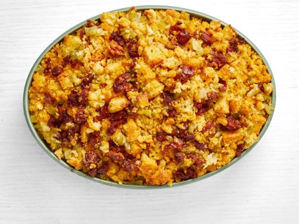 Chorizo-green chile stuffing