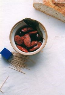 Chorizo in cider