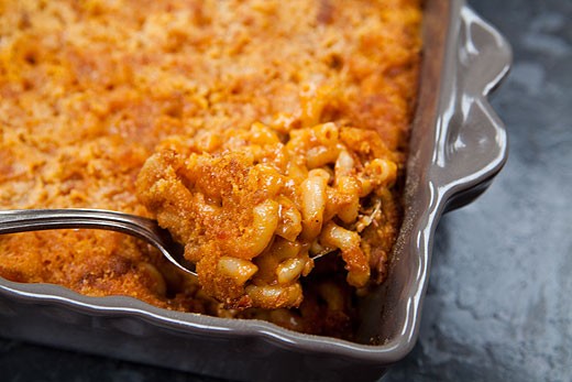 Chorizo mac and cheese