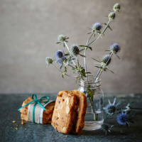 Chorizo, Manchego and almond biscuits