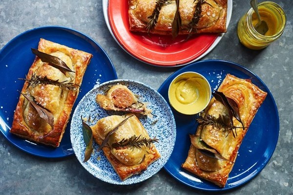 Chorizo, mustard and cabbage sausage roll