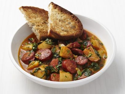 Chorizo-potato stew