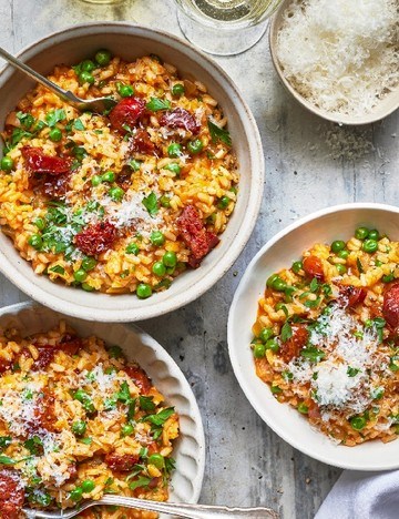 Chorizo risotto