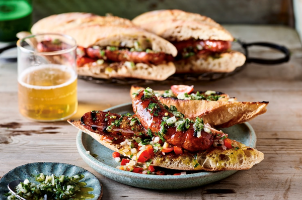 Chorizo roll (Choripan)