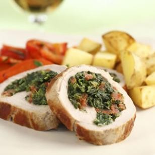 Chorizo-stuffed pork tenderloin
