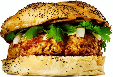 Chorizo style burgers