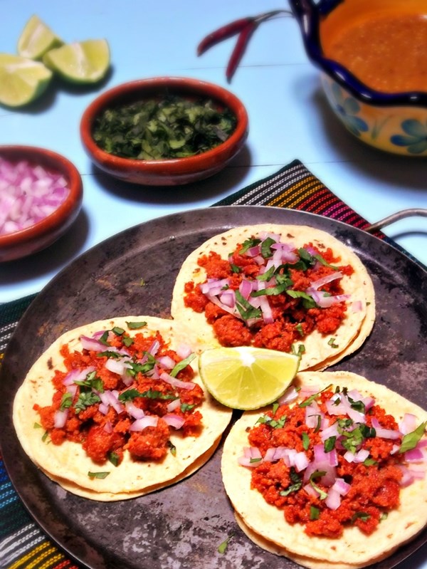 Chorizo tacos 