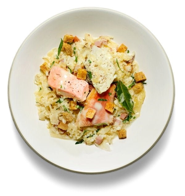 ‘Choucroute’ of fish