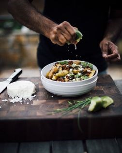 Chouriço potato salad
