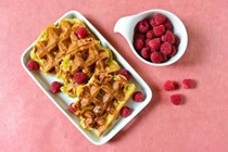 Choux pastry waffles (Chouquette waffles)