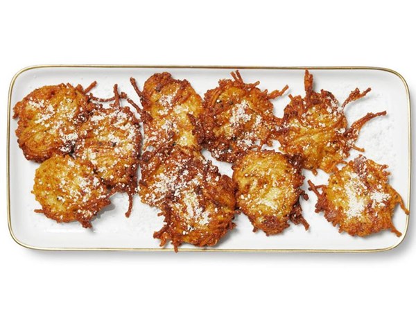 Christian Petroni's cacio e pepe fritters