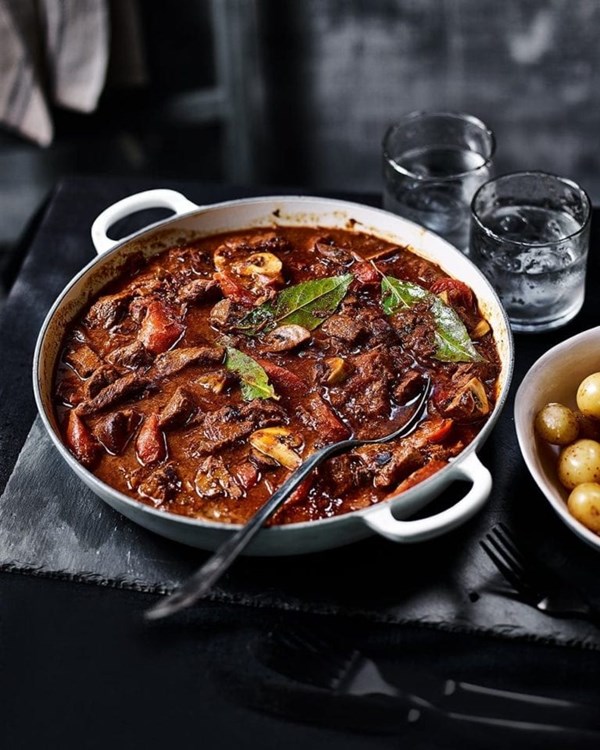 Christine's (Vic's mum's) slow-cooked beef stew