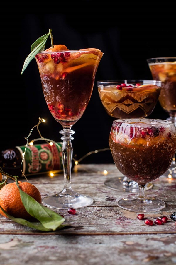 Christmas ale sangria