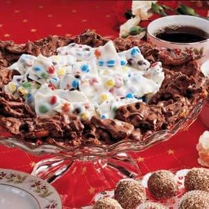 Christmas bark candy