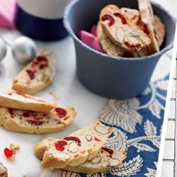 Christmas biscotti
