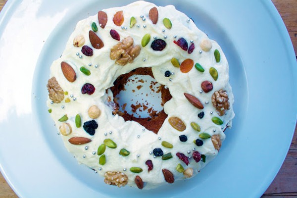 Christmas blend tea cake bundt