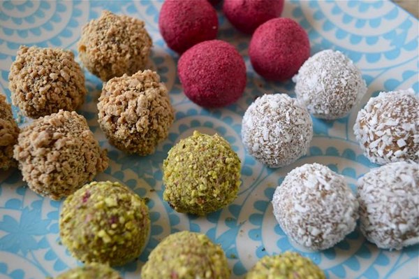 Christmas bliss balls