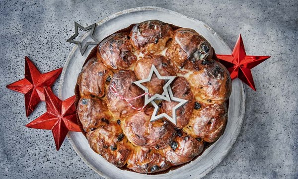 Christmas brioche