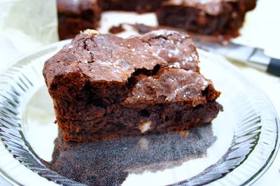 Christmas cake brownies
