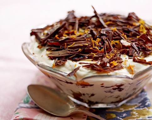 Christmas cake trifle