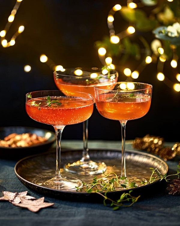 Christmas Campari fizz [Charlie Stein]
