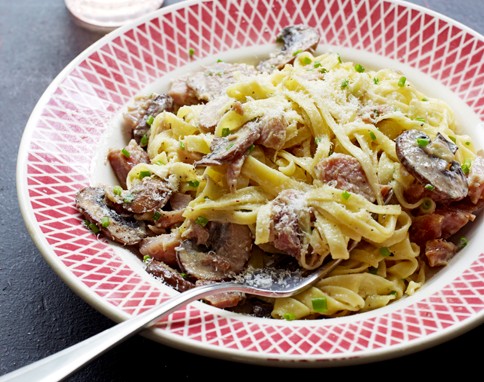 Christmas carbonara