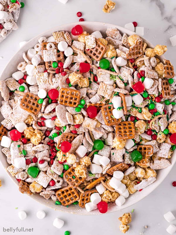 Christmas Chex mix