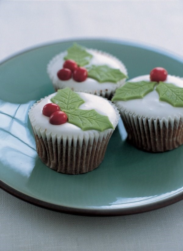 Christmas cupcakes