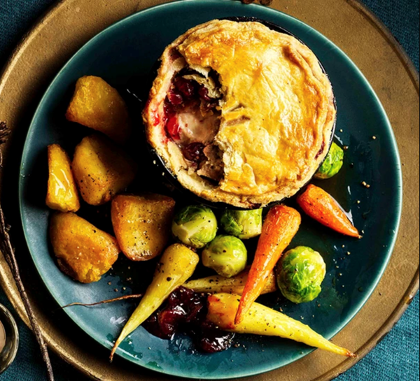 Christmas Dinner Pie With Roasted Veg Recipe Eat Your Books