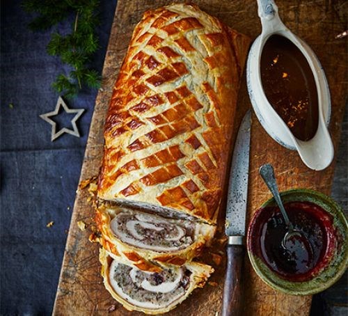 Christmas dinner Wellington