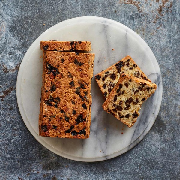 Christmas fruit bread