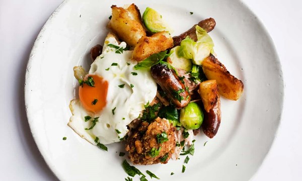 Christmas fry-up